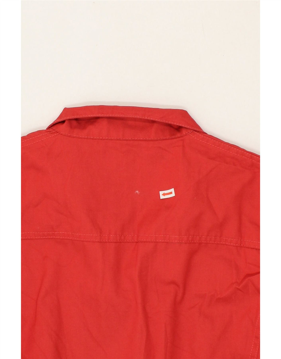 ATLAS FOR WOMEN Womens Bomber Jacket EU 38/40 Medium Red Cotton Vintage Atlas for Women and Second-Hand Atlas for Women from Messina Hembry 