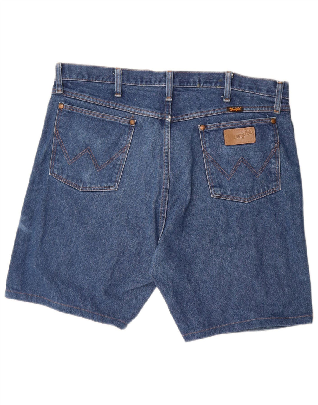 WRANGLER Denimshorts til mænd W38 XL Blå Bomuld