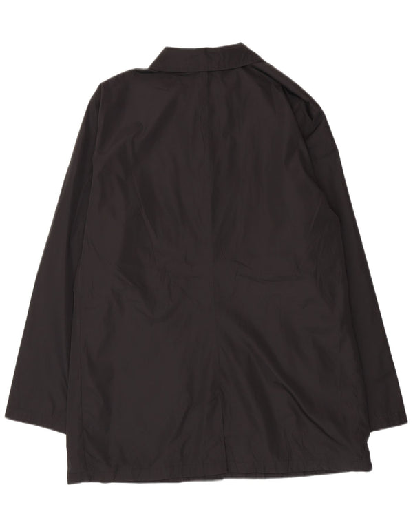 Marks & Spencer Regnjakke til mænd UK 42 XL Sort Polyester