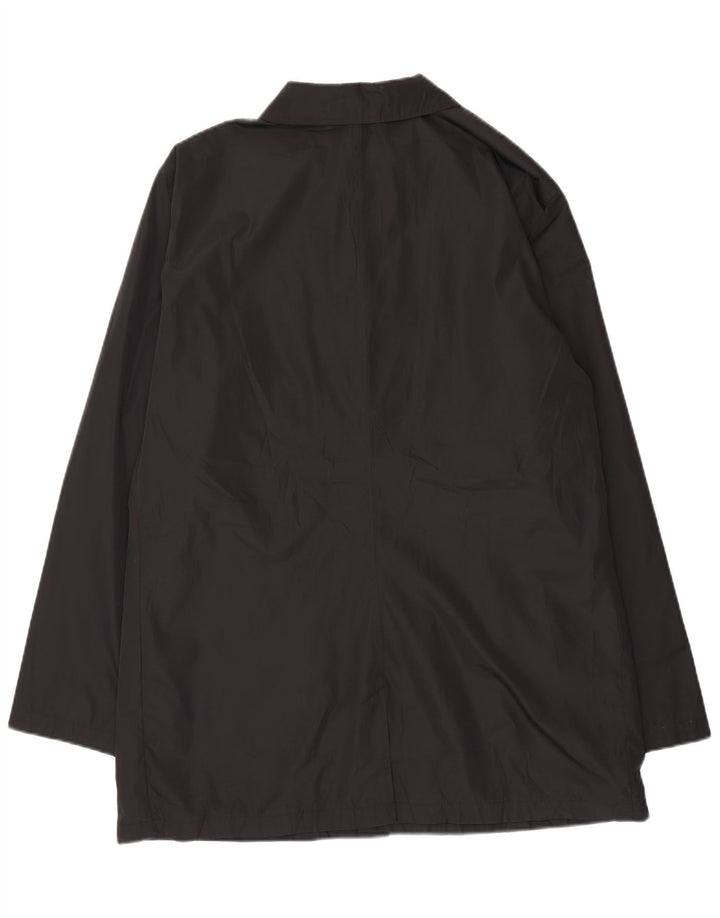 Marks & Spencer Regnjakke til mænd UK 42 XL Sort Polyester