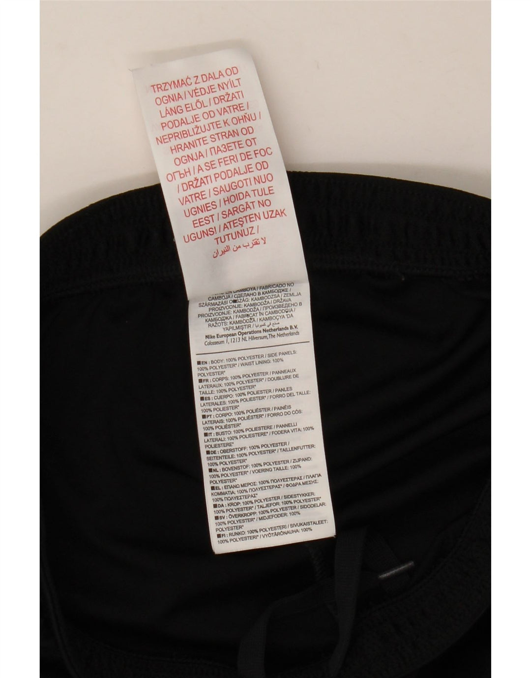 Nike Boys Dri Fit Sportshorts 10-11 år Medium Sort Polyester