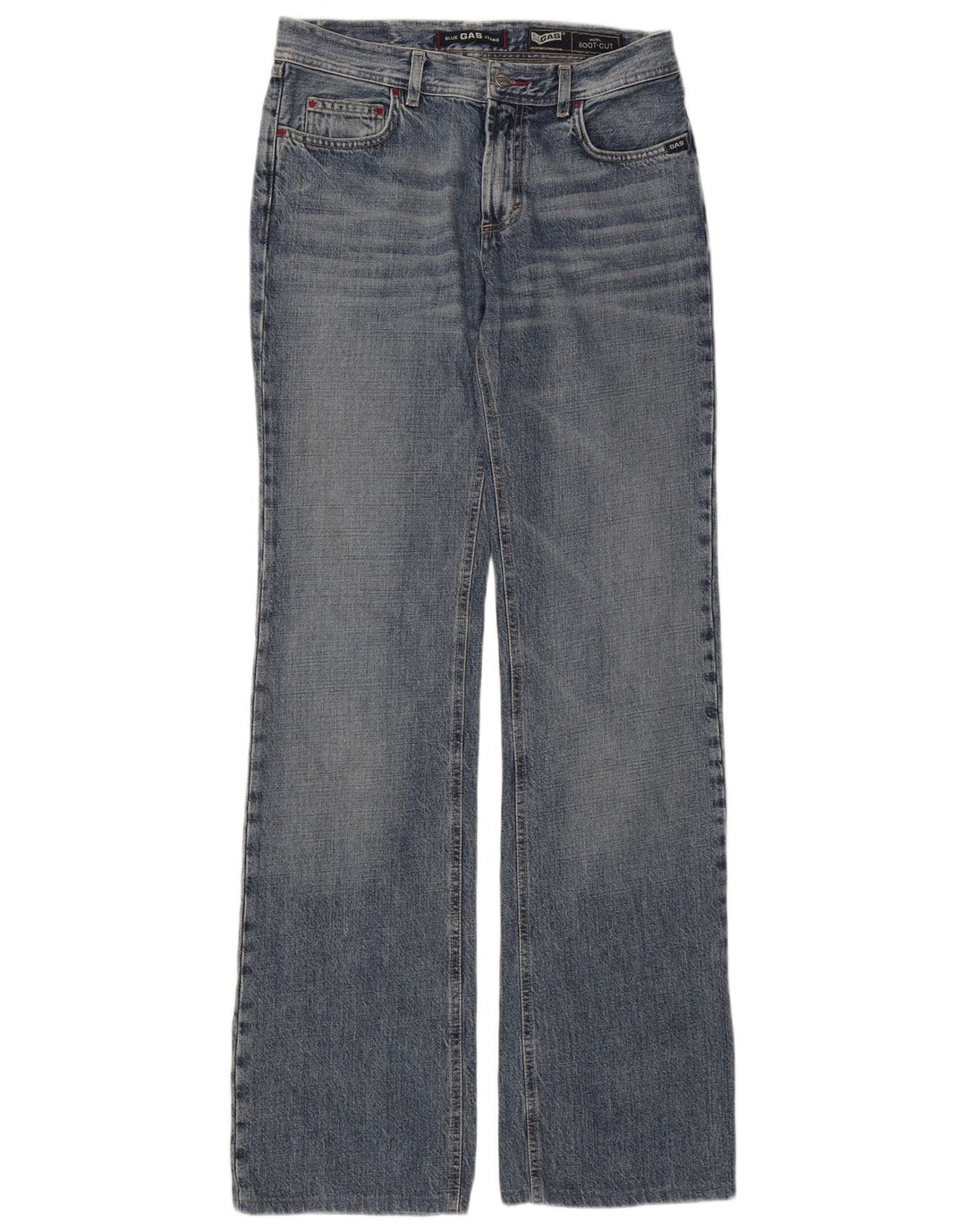 Gas Dame Bootcut Jeans W29 L34 Blå Bomuld