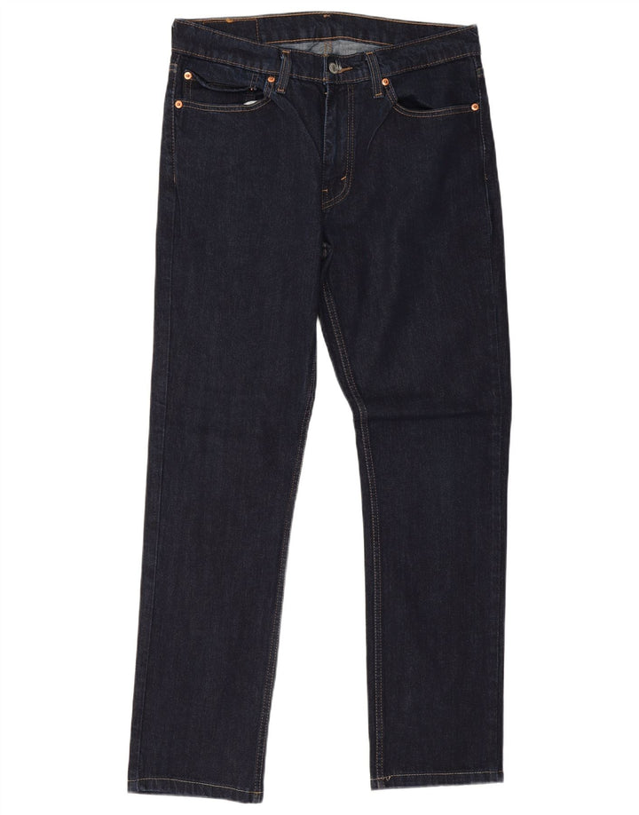 Levi's Herre 511 Slim Jeans W34 L31 Marineblå Bomuld