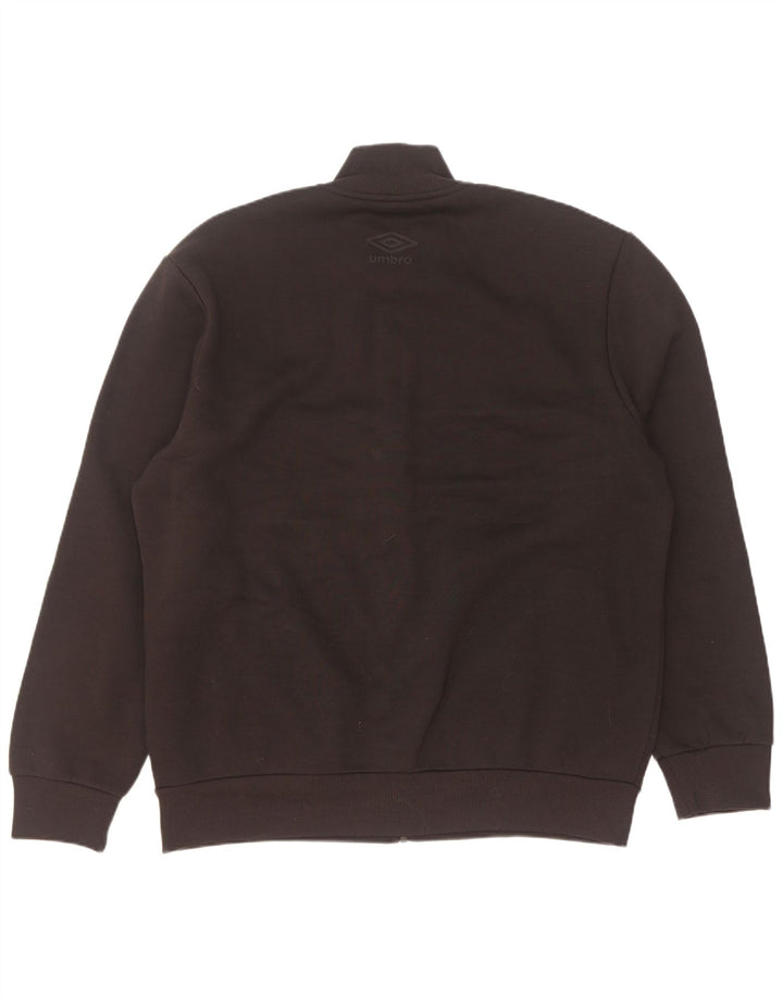 Umbro Herre Grafisk Træningsdragt Top Jakke 2XL Sort Colourblock Bomuld