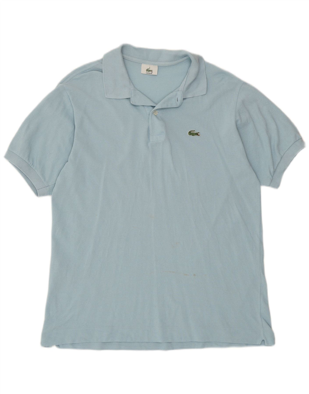 Lacoste Poloskjorte til mænd str. 4 Medium Blå Bomuld