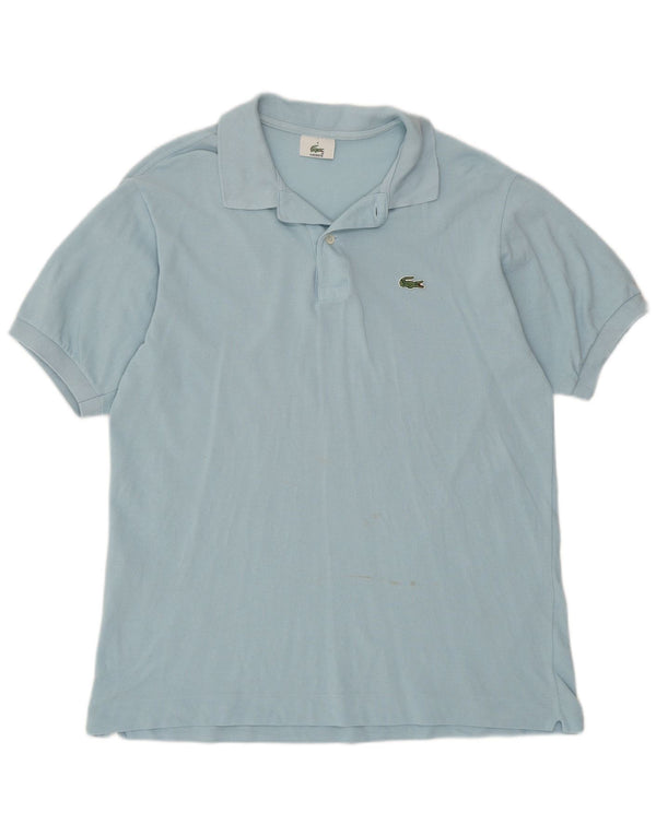 Lacoste Poloskjorte til mænd str. 4 Medium Blå Bomuld