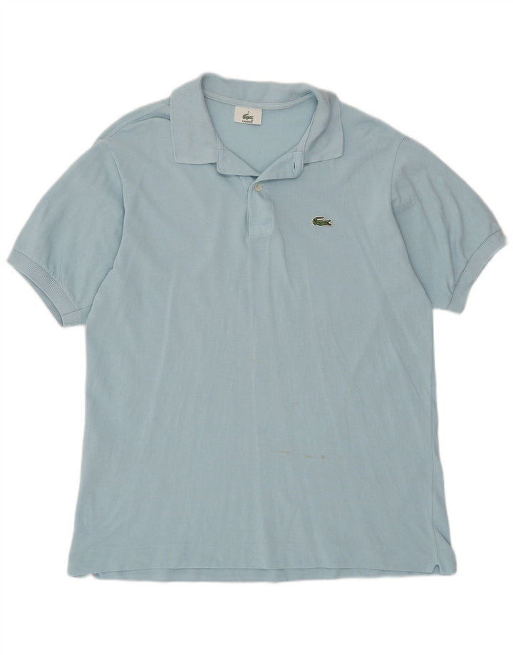 Lacoste Poloskjorte til mænd str. 4 Medium Blå Bomuld