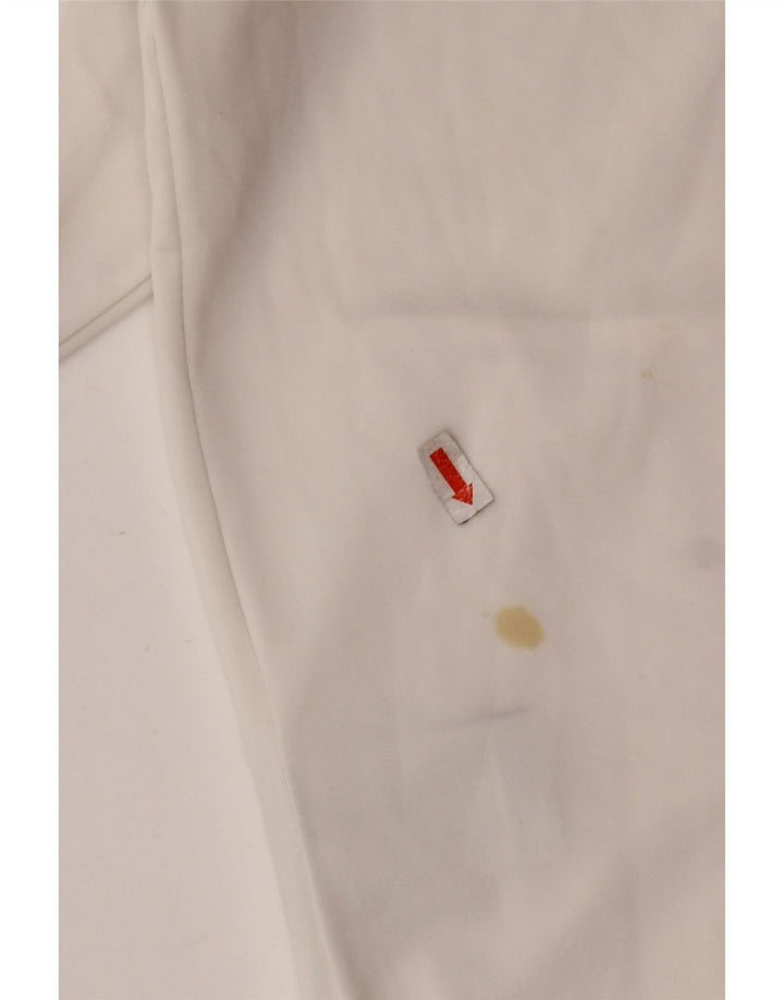 FILA træningsdragt topjakke til kvinder UK 12 Medium White Polyester