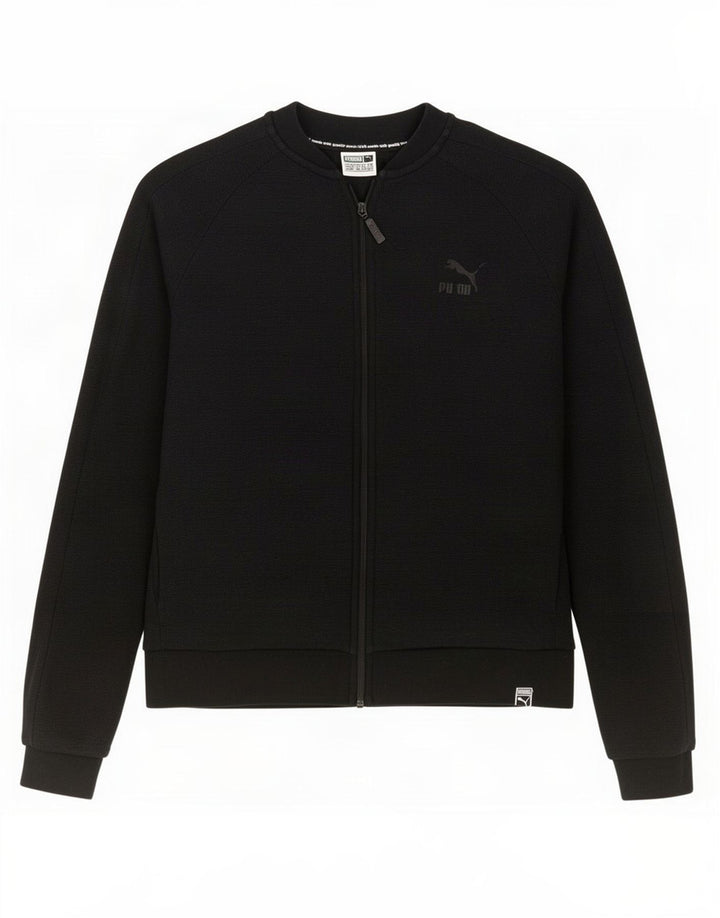 Puma træningsdragt topjakke til kvinder UK 12 Medium Sort bomuld