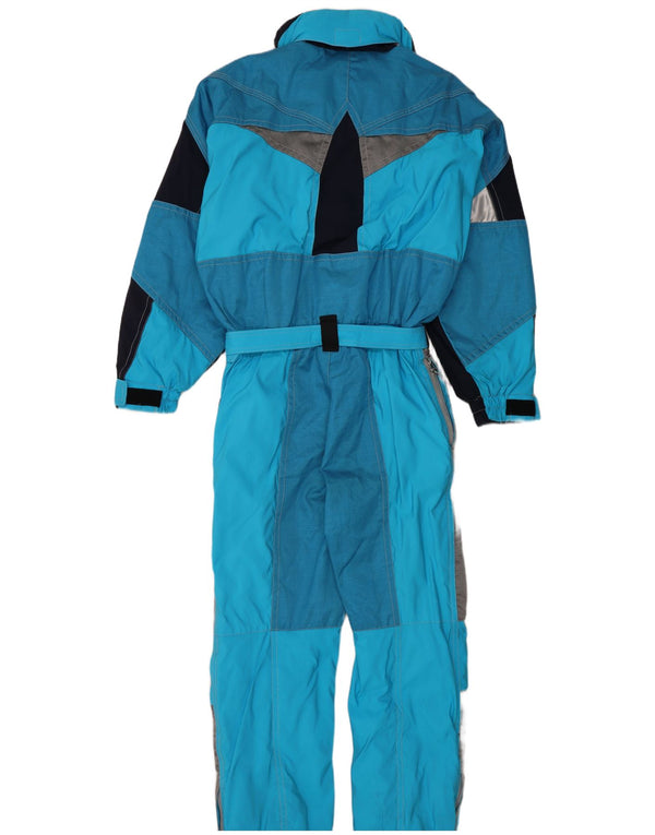 Colmar Dame Hætte Ski Jumpsuit IT 52 2XL Blå Colourblock Nylon