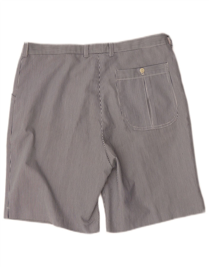Fila Casual Shorts til kvinder W32, store blå nålestriber