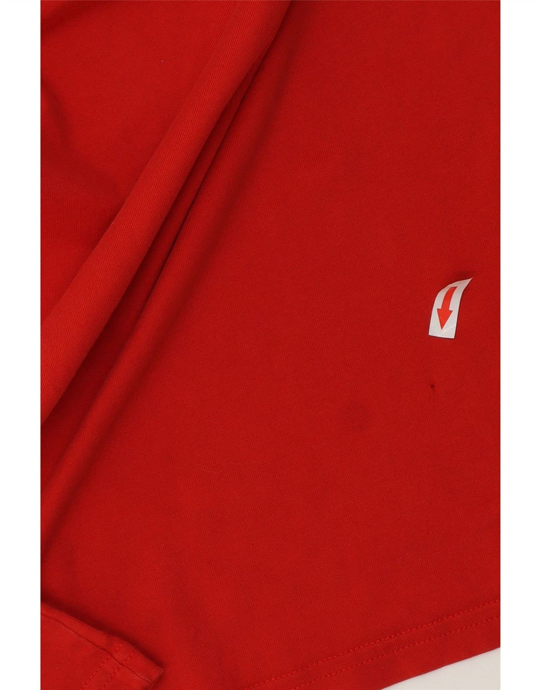 ADIDAS grafisk t-shirt til mænd, medium rød bomuld