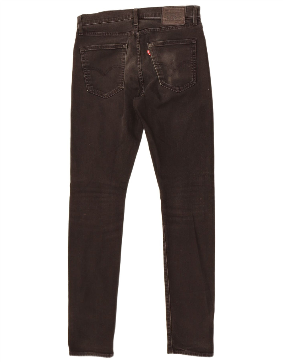 Levi's Herre 511 Slim Tapered Jeans W32 L34 Sort Bomuld