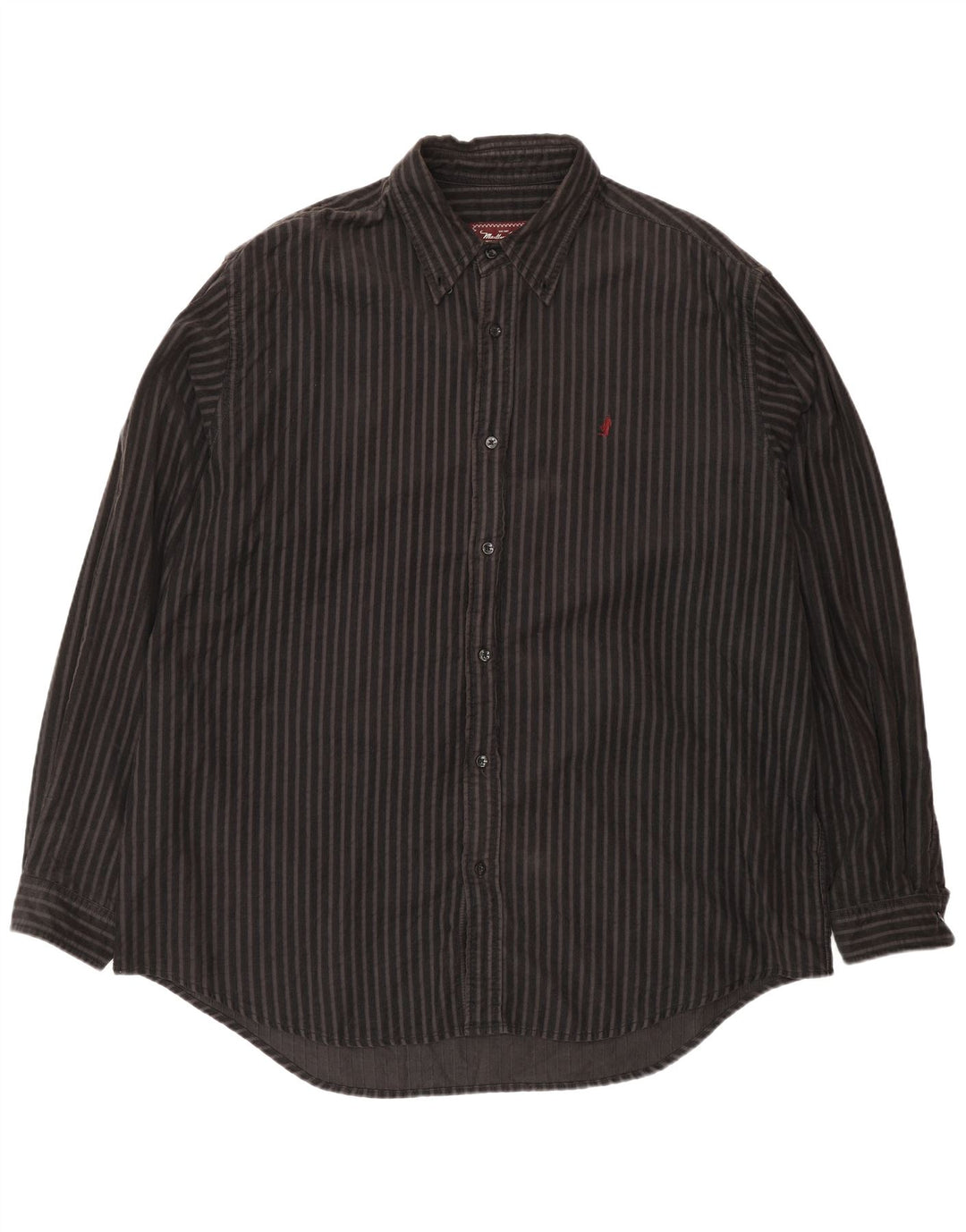 Marlboro Classics herreskjorte 2XL brunstribet bomuld