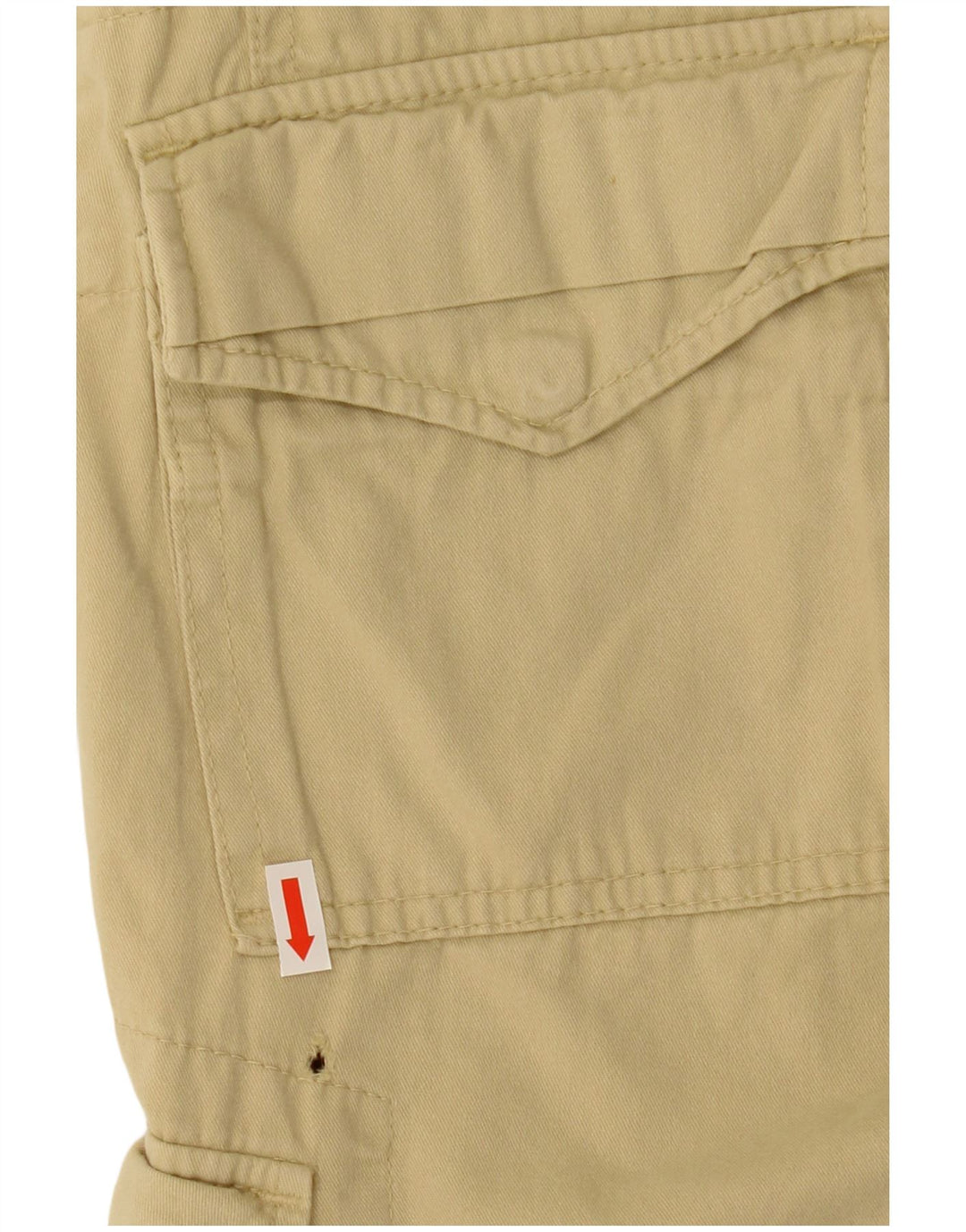 DIESEL Herre Cargo Shorts W28 Small Beige Bomuld