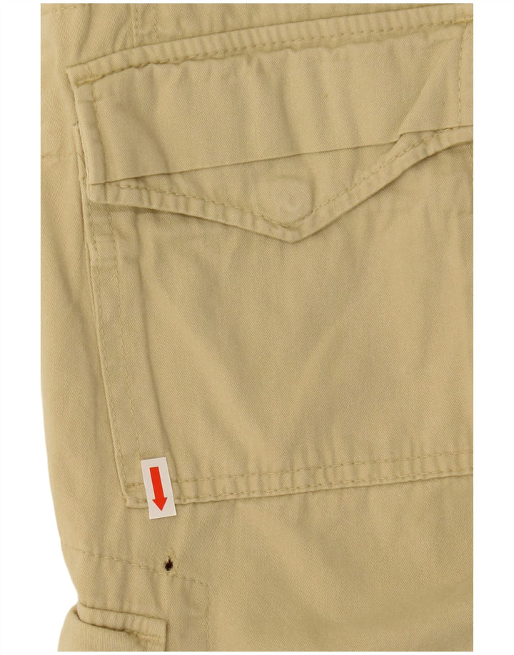 DIESEL Herre Cargo Shorts W28 Small Beige Bomuld