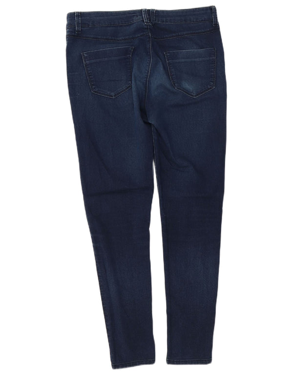 Marks & Spencer Dame Jegging Jeans UK 14 Medium W32 L28 Marineblå Bomuld