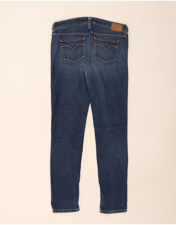 LEVI'S Dame Slight Curve Skinny Jeans med lav talje W29 L32 Blå Bomuld