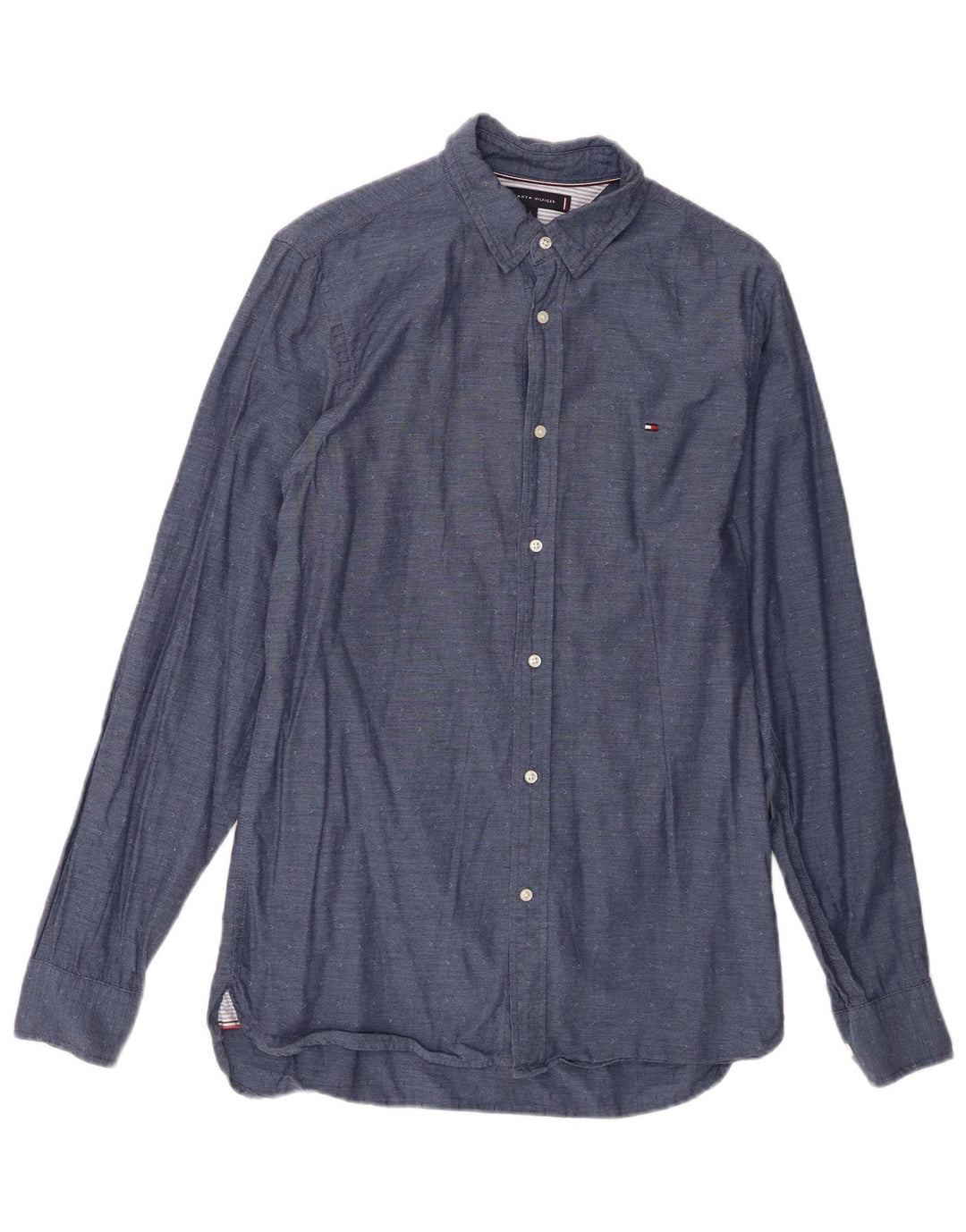 Tommy Hilfiger Herreskjorte lille marineblå bomuld