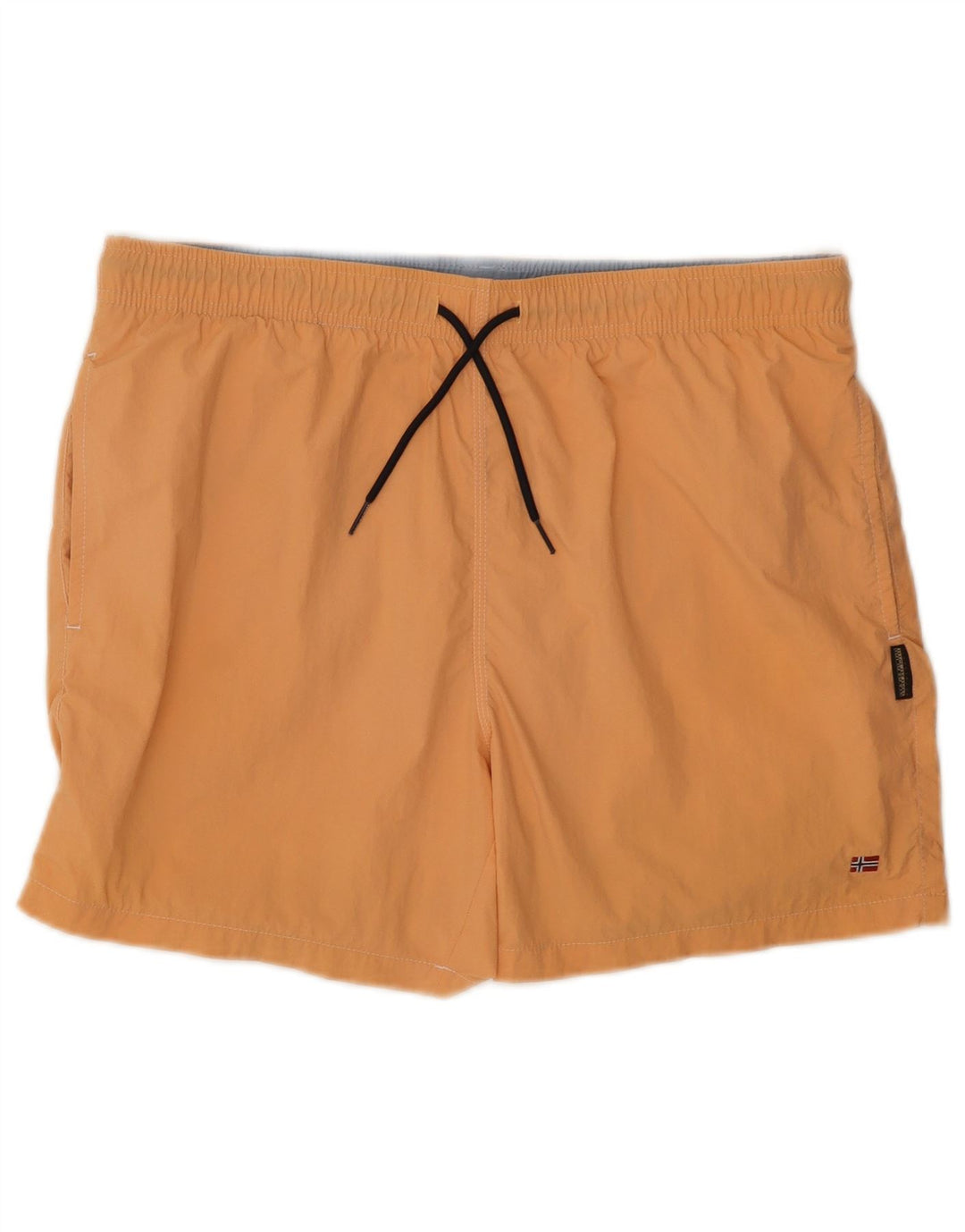 Napapijri Badeshorts til mænd store orange polyamid