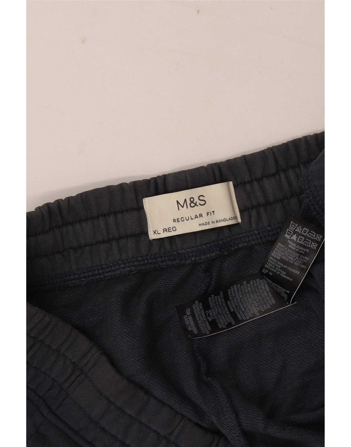 Marks & Spencer Herre Regular Fit Sportshorts XL Grå Bomuld