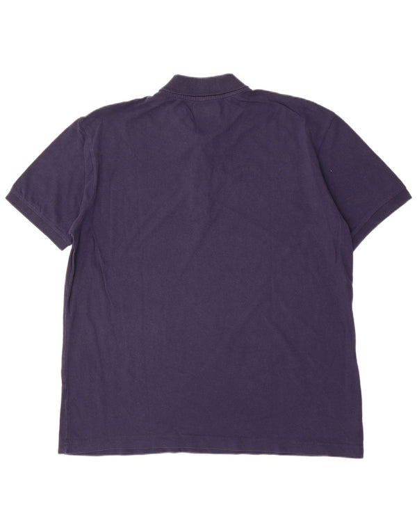 KAPPA Poloskjorte til mænd 3XL Navyblå bomuld