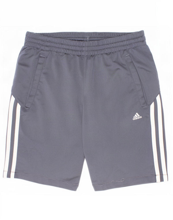 Adidas Boys Sports Shorts 11-12 år Grå polyester