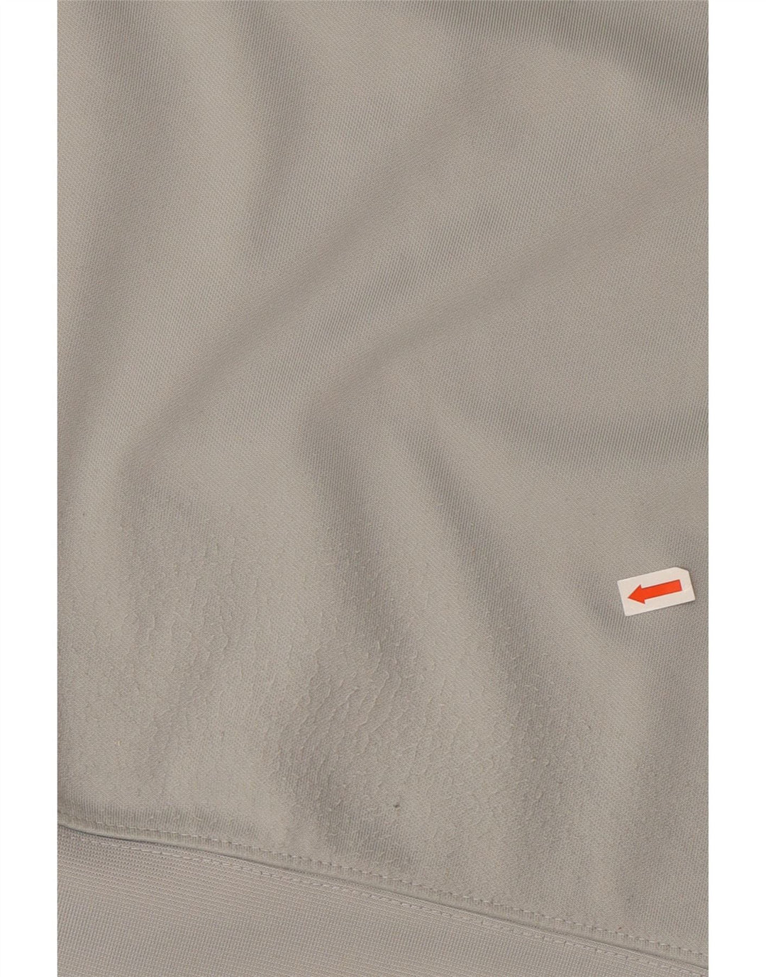 NIKE grafisk sweatshirt med lynlås til mænd, stor grå farveblok