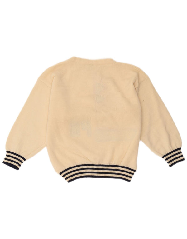 Penny Black Dame sweater med rund hals IT 54 3XL Off White Colourblock