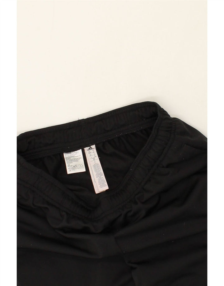 ADIDAS Mens Tracksuit Trousers UK 36/38 Small Black Polyester Vintage Adidas and Second-Hand Adidas from Messina Hembry 