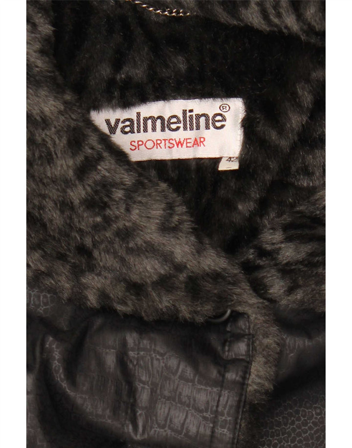 Valmeline Womens Relaxed Fit Windbreaker Jacket EU 42 Large Black