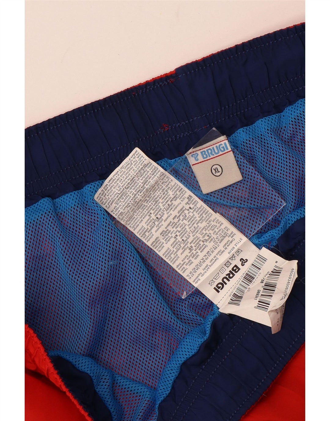 BRUGI Svømmeshorts til kvinder UK 18 XL Rød Polyester