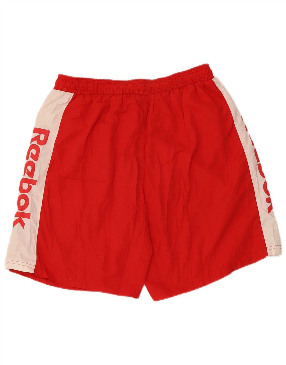 Reebok Herre grafiske svømmeshorts XL Rød Colourblock