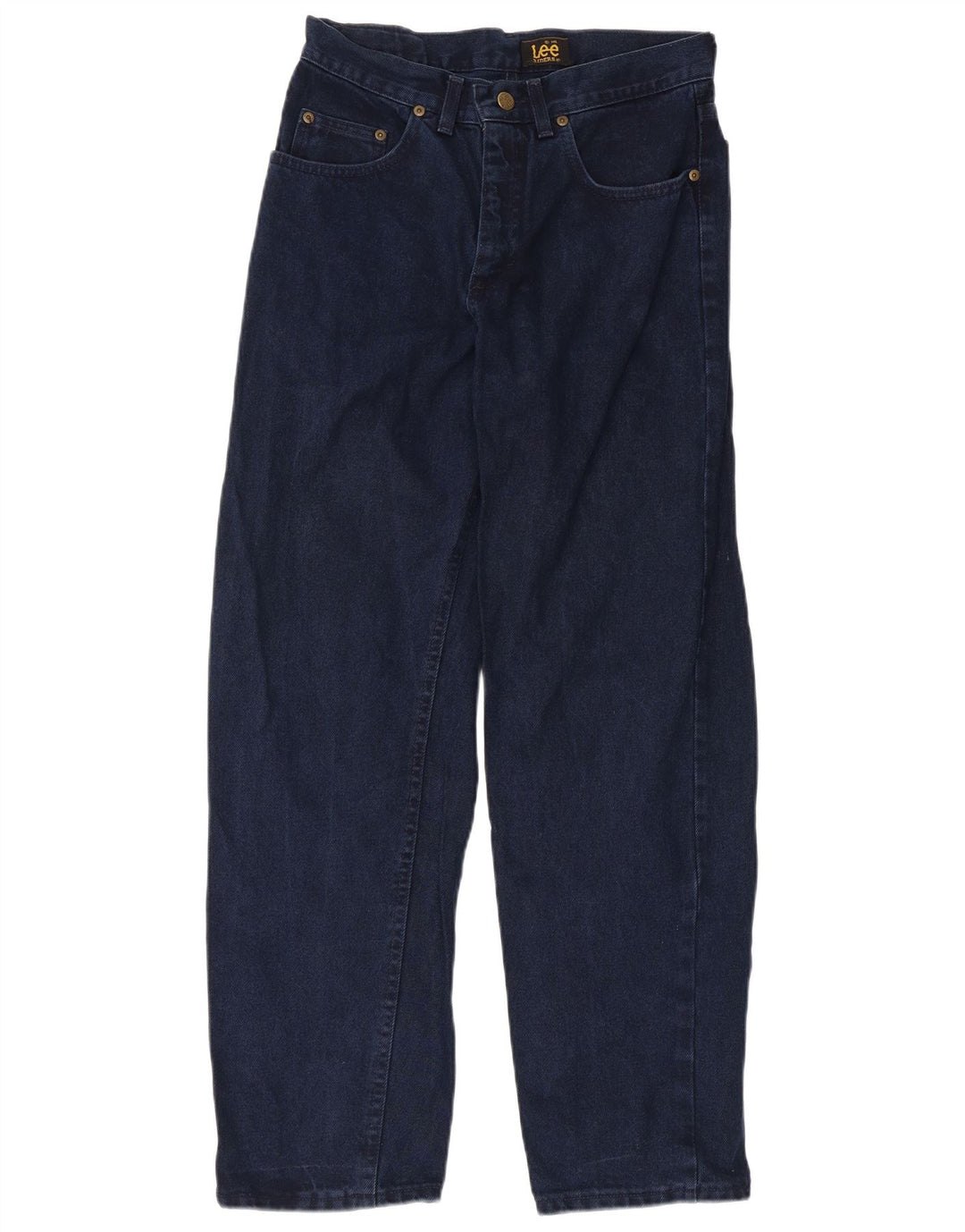 Lee Herre Riders Straight Jeans W30 L30 Marineblå Bomuld