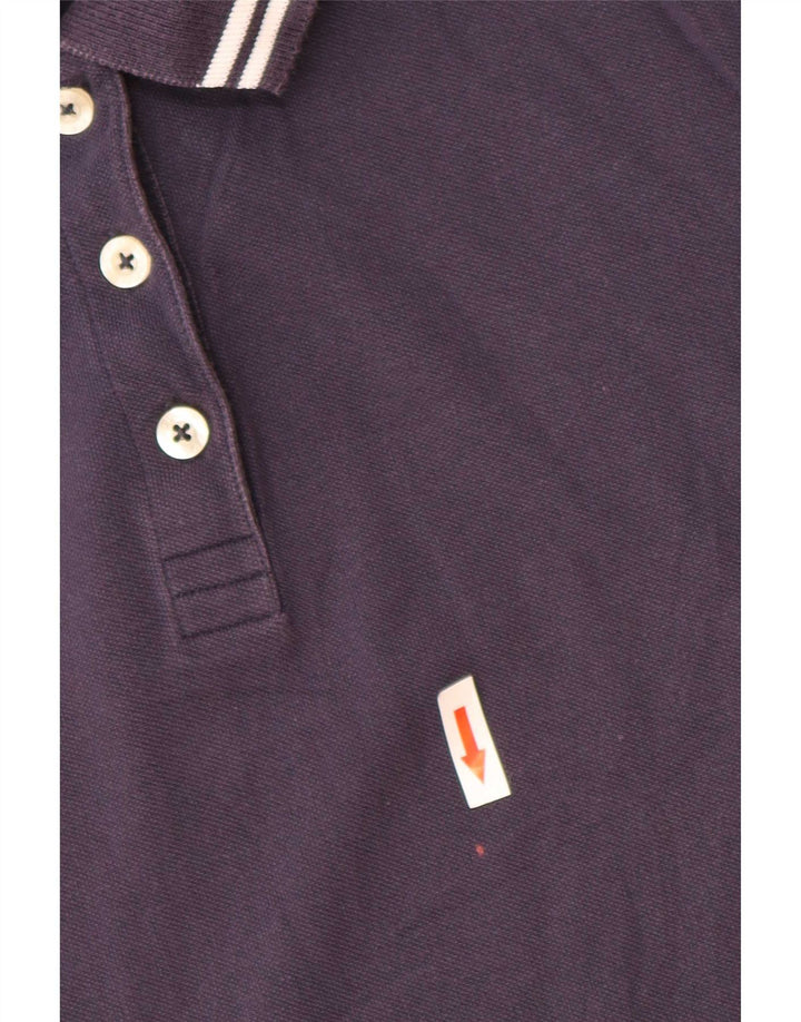 Kappa Dame Slim Polo Shirt 2XL Marineblå Stribet