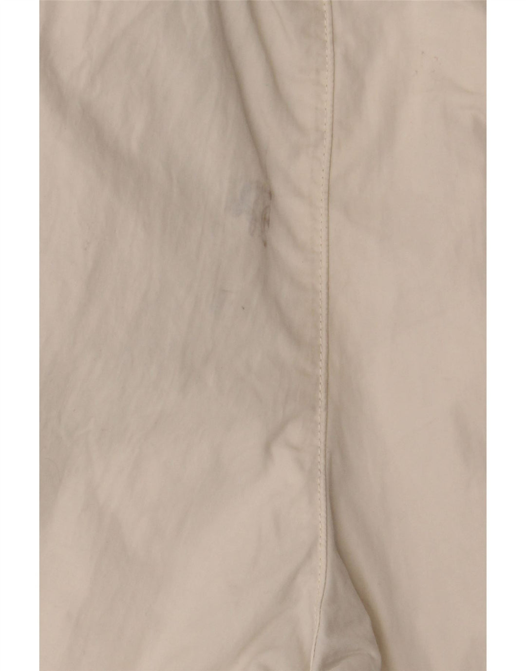 ZARA Herre Cargo Shorts Large W32 Hvid Bomuld