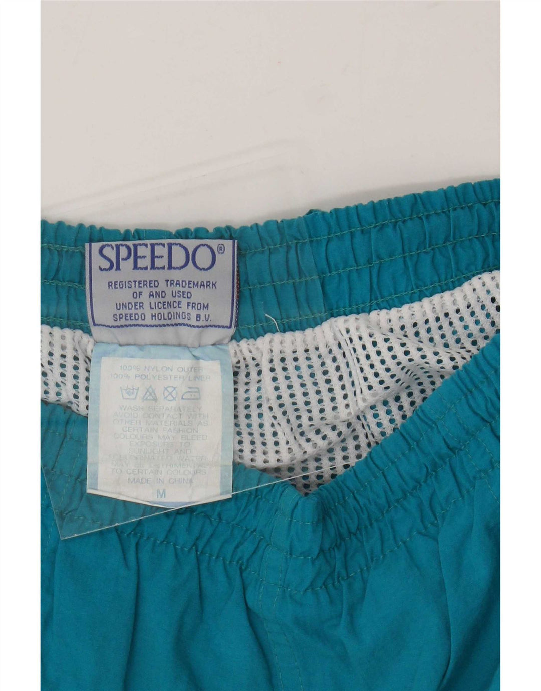 Speedo Badeshorts til mænd mellemblå nylon