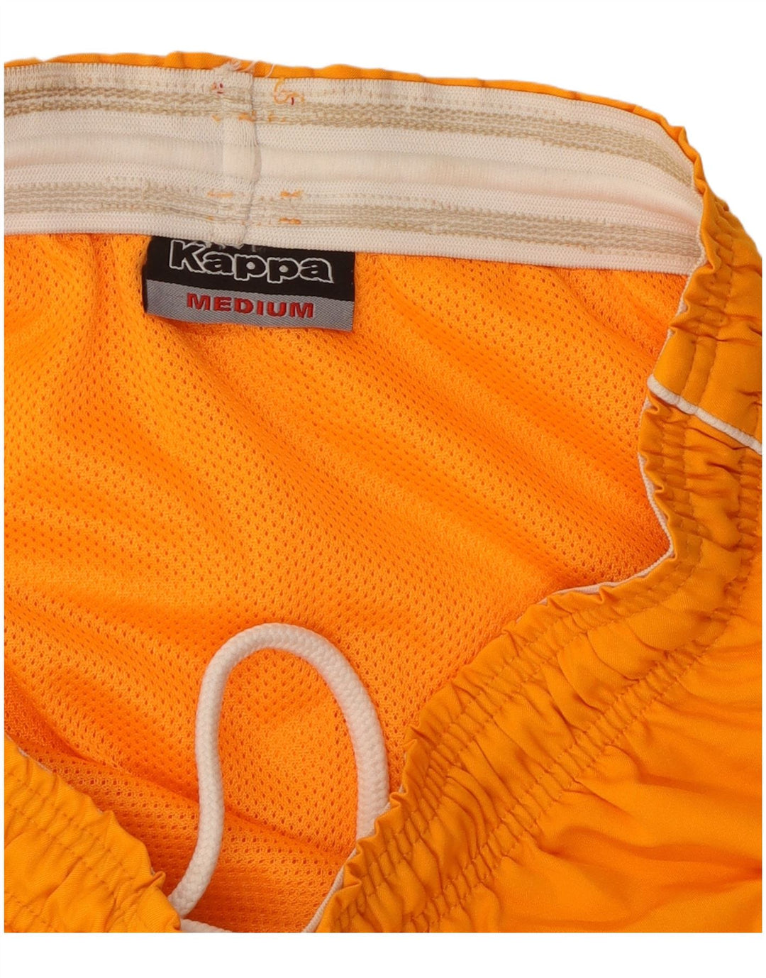 KAPPA Herre grafiske sportsshorts Medium orange polyester