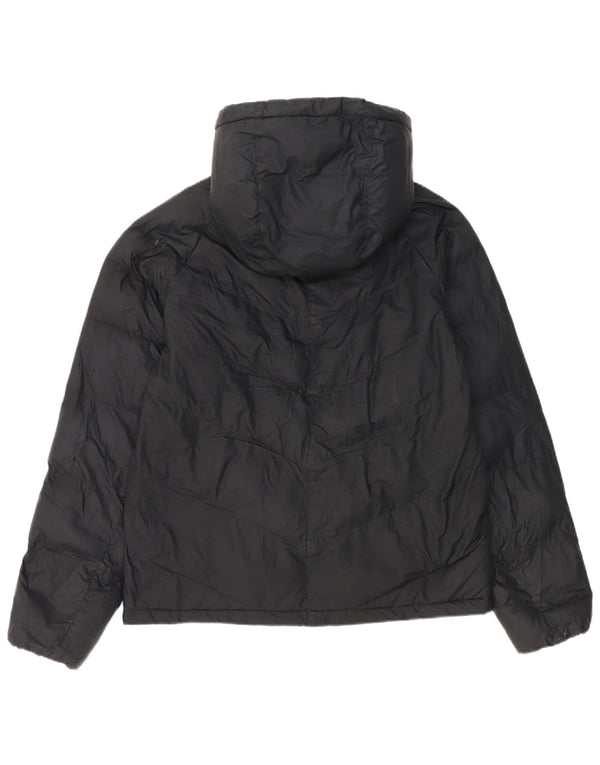 Nike drenge hættepolstret jakke 13-14 år XL sort polyester