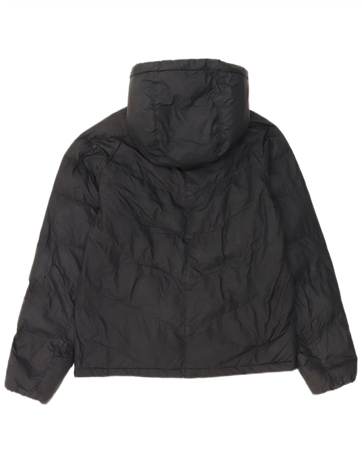 Nike drenge hættepolstret jakke 13-14 år XL sort polyester