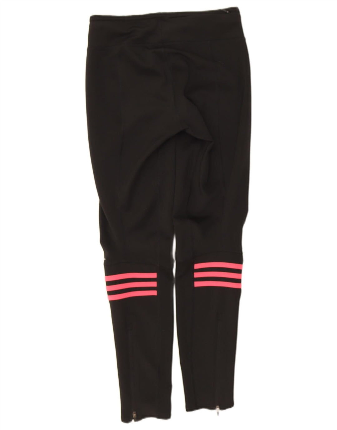 Adidas Womens Climalite Leggings UK 8/10 Small Black Polyester