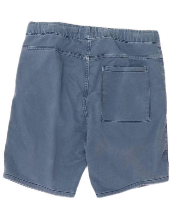 Zara Herre Chino Shorts Medium W32 Marineblå