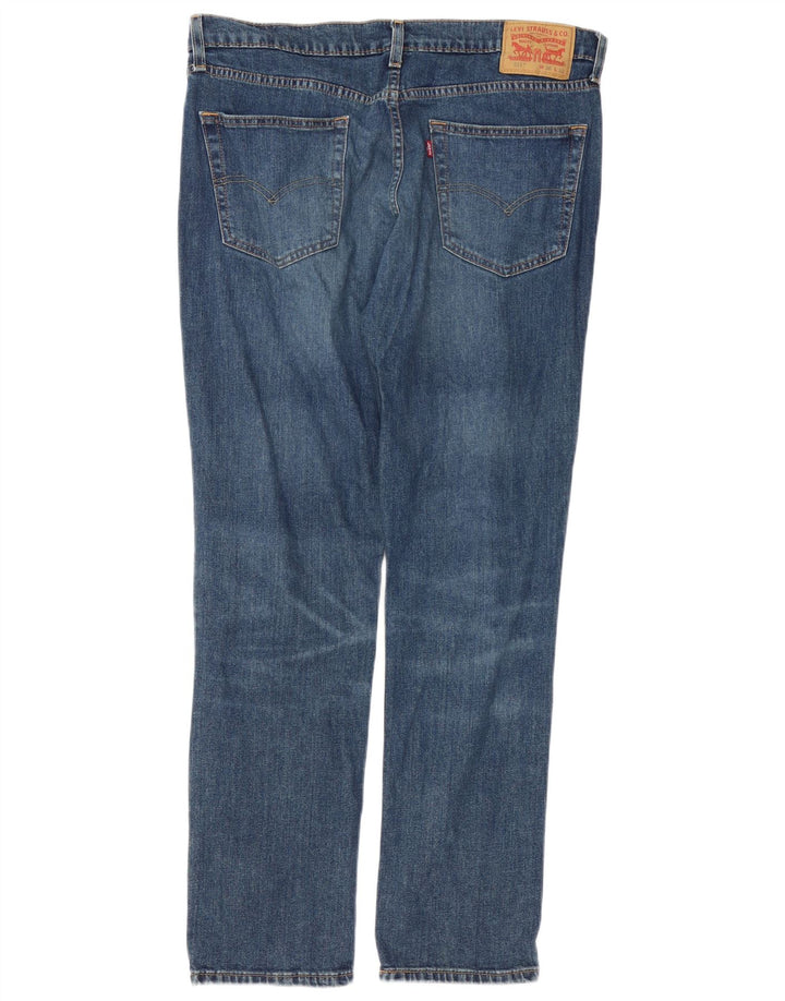 Levi's Herre 511 Slim Jeans W36 L32 Blå Bomuld