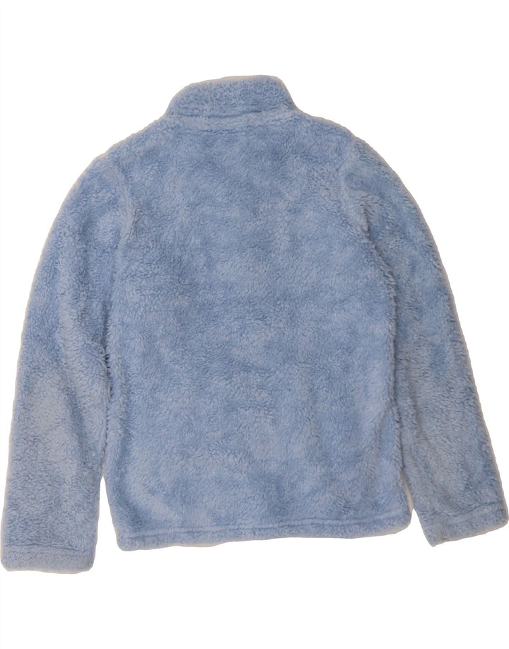 MOUNTAIN WAREHOUSE Girls Fleece Jacket 9-10 Years Blue Polyester Vintage Mountain Warehouse and Second-Hand Mountain Warehouse from Messina Hembry 