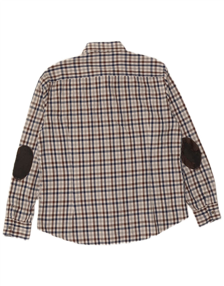 Massimo Dutti herreskjorte XL flerfarvet ternet