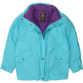 CIESSE PIUMINI Womens Hooded Padded Jacket UK 18 XL Blue Polyester Vintage Ciesse Piumini and Second-Hand Ciesse Piumini from Messina Hembry 