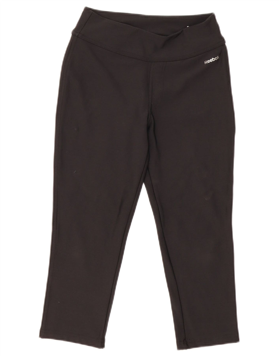 Reebok Womens Leggings UK 8/10 Small Black Polyamide