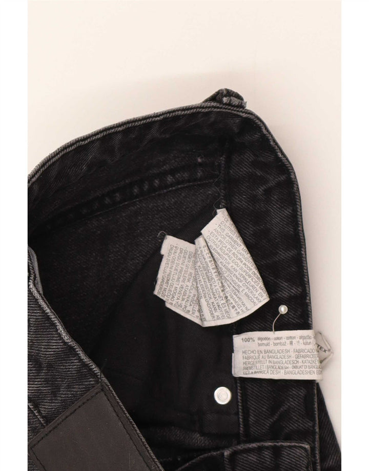 Zara Dame Straight Jeans EU 38 Small W28 L25 Grå Bomuld