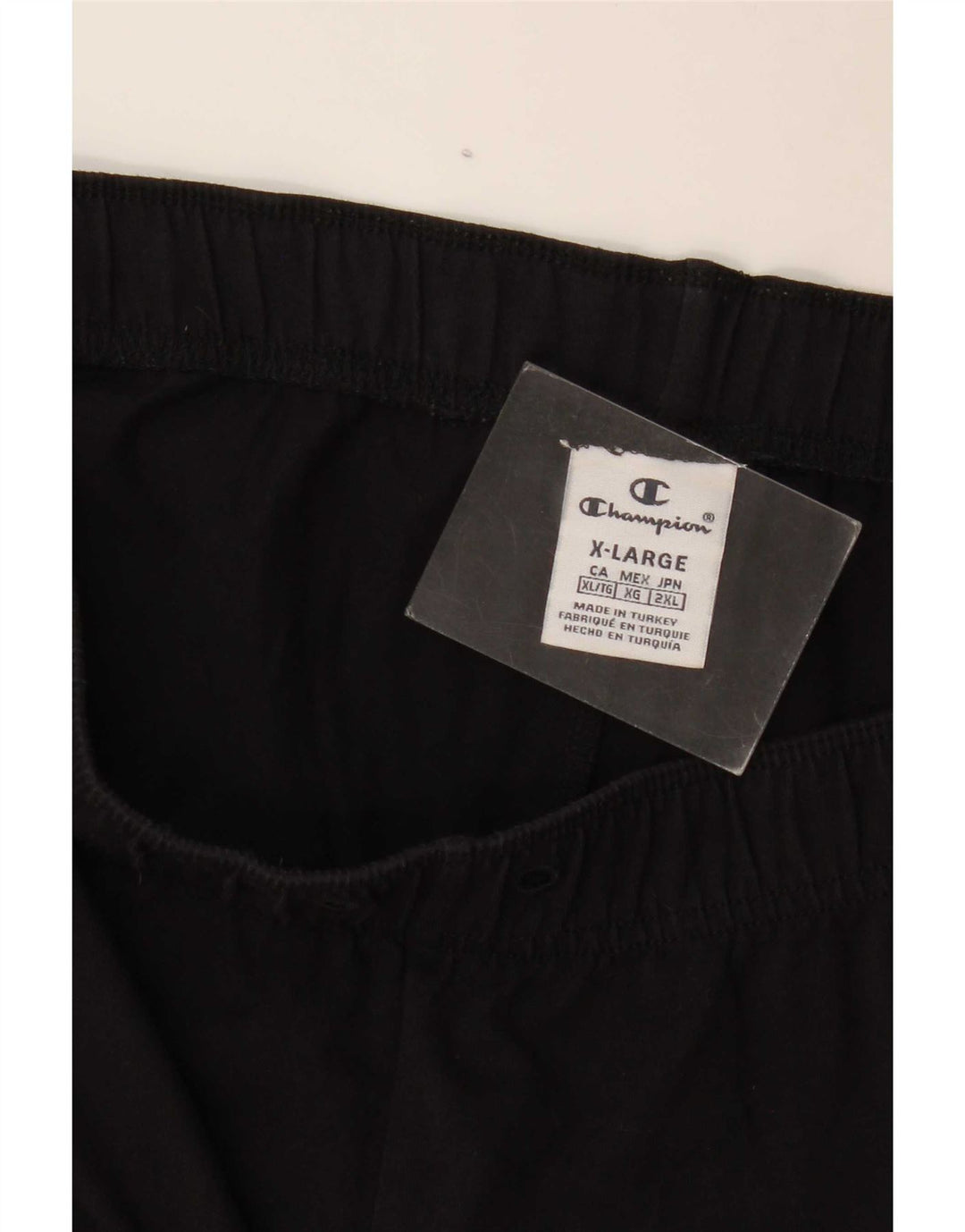 Champion Womens Leggings UK 18 XL Sort