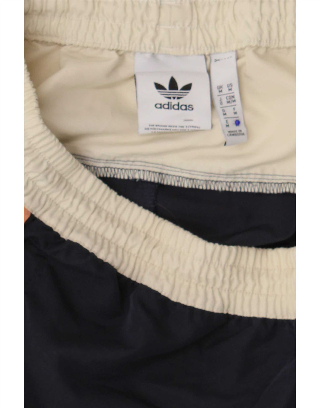 Adidas Badeshorts til mænd Medium Navy Blue Colourblock Polyester